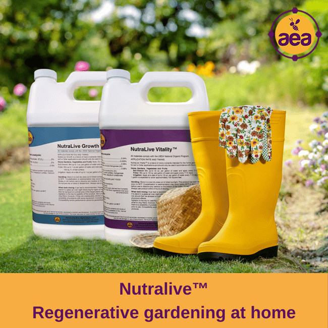 Nutralive™ Regenerative gardening at home